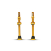 Valva Tubeless bicicleta P2R FR-11C, AL, 60mm, Auriu (OEM)