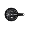 Angrenaj pedalier Shimano Altus FC-MT101, 40-30-22T, pt 9 Viteze , brat 170MM, negru