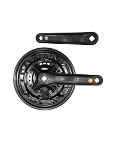 Angrenaj Pedalier Mtb - Brat 152Mm, 3 x 6/7 Viteze, 42-34-24T, Negru