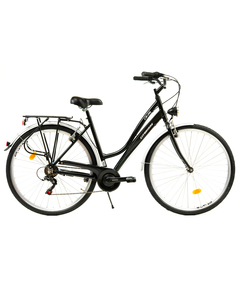 Bicicleta Oras Dhs City 28001 - 28 Inch, L, Negru