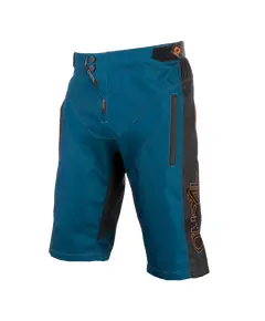 Pantaloni scurti ciclism O'Neal Element Fr Hybrid - 30, Petrol-Portocaliu