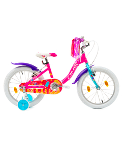 Bicicleta Copii DHS Icecream - 18 Inch, Roz