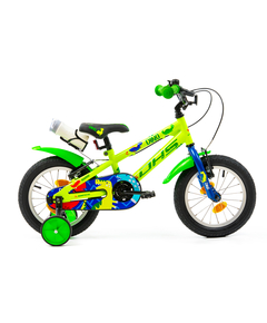 Bicicleta Copii DHS Dino - 14 Inch, Verde