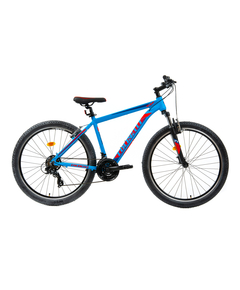 Bicicleta MTB Colinelli COL23, Marimea M, 27.5 inch, Albastru, Schimbator Shimano ST-EF500, 21 Viteze, Cadru Aluminiu, Frane V - Brake