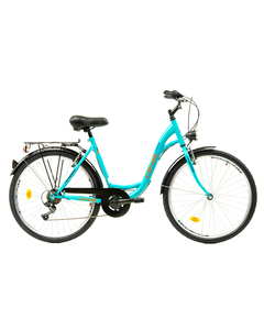 Bicicleta Oras DHS Citadinne 26034 - 26 inch, L, Turcoaz