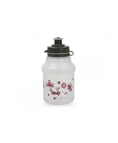 Bidon Apa Polisport Birdy - 350 ml, Clip-On, Alb-Negru