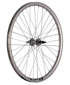 Roata Spate Bicicleta Cerurim - 24 Inch, 36H, 507 x 18, Argintiu