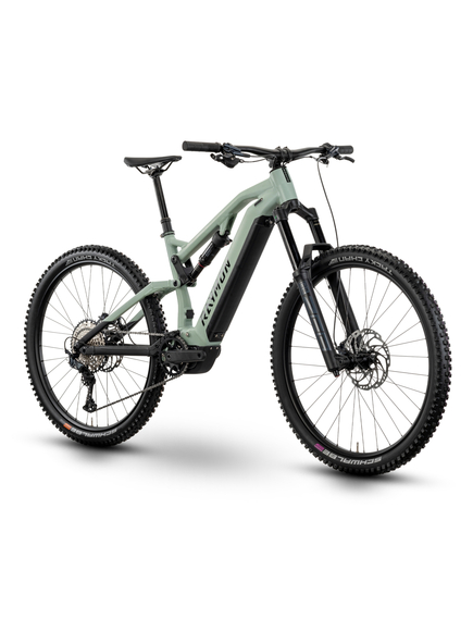 Bicicleta Electrica Raymon Full Suspension Trailray 150 Pro 2025 - 29 Inch, M, Verde - SLX