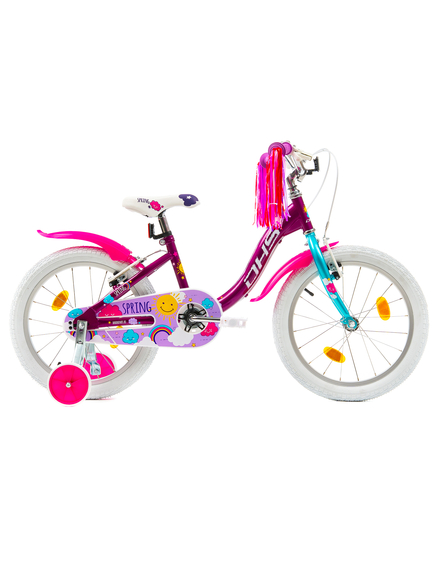 Bicicleta Copii DHS Spring - 18 Inch, Mov