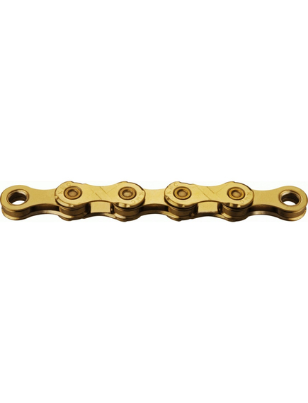 Lant Bicicleta KMC X12 Ti-N, 12 Viteze, 1/2 x 11/128 Inch, Auriu
