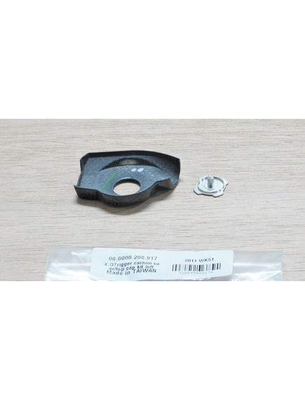 Kit X0 Trigger Carbon Cover/Top Cap - stanga, Negru, imaginea nr. 2