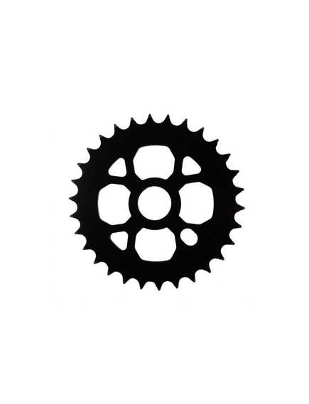Foaie pedalier BMX 30T, negru