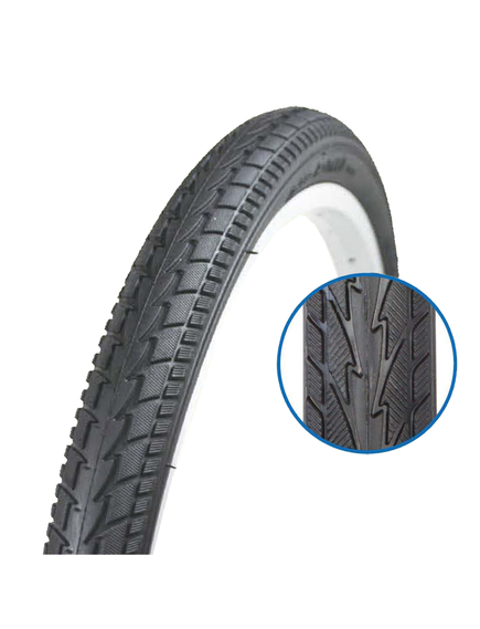 Anvelopa Bicicleta Colinelli ZY-007 - 700C x 35C, Negru, imaginea nr. 2
