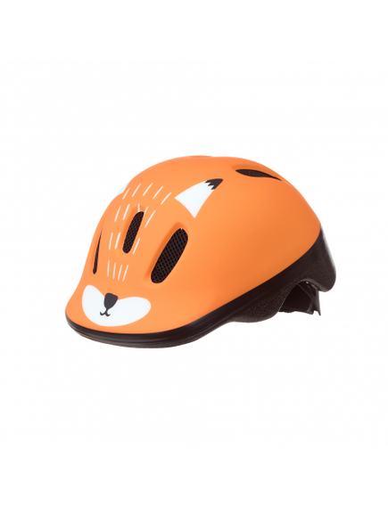 Casca Ciclism Copii Polisport Fox - 44-48 cm, XXS, Portocaliu, Culoare produs: Portocaliu