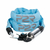 Antifurt Bicicleta P2R AVENIR - 4x650 mm, Albastru, Culoare produs: Albastru
