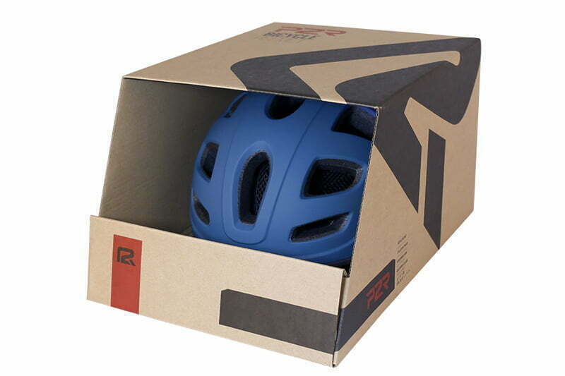 Casca Ciclism P2R PROTOWN - 52-58 cm, S-M, Albastru