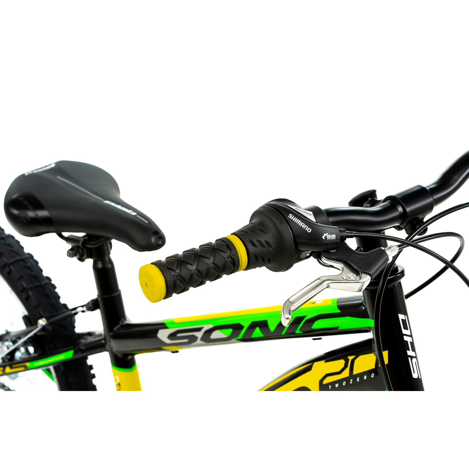 Bicicleta Copii DHS Sonic - 20 Inch, Negru