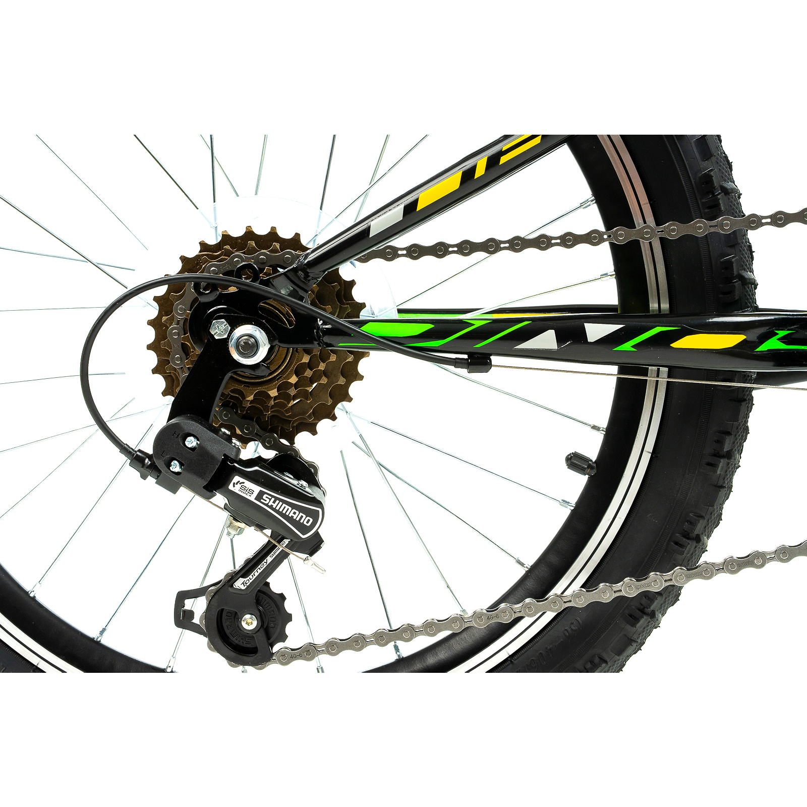 Bicicleta Copii DHS Sonic - 20 Inch, Negru