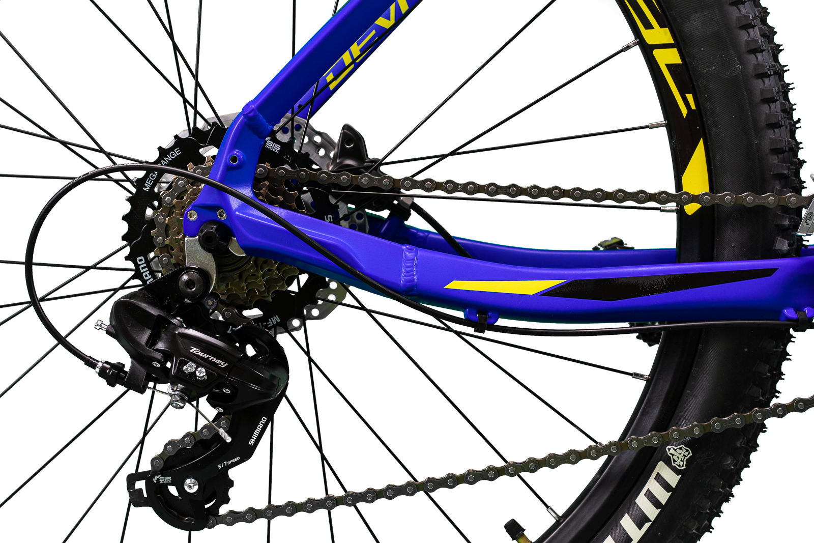 Bicicleta Mtb Devron Riddle 2023 RW0.7 - 27.5 Inch, S, Albastru