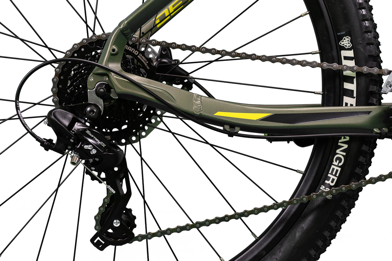 Bicicleta Mtb Devron Riddle 2023 RW1.7 - 27.5 Inch, L, Verde