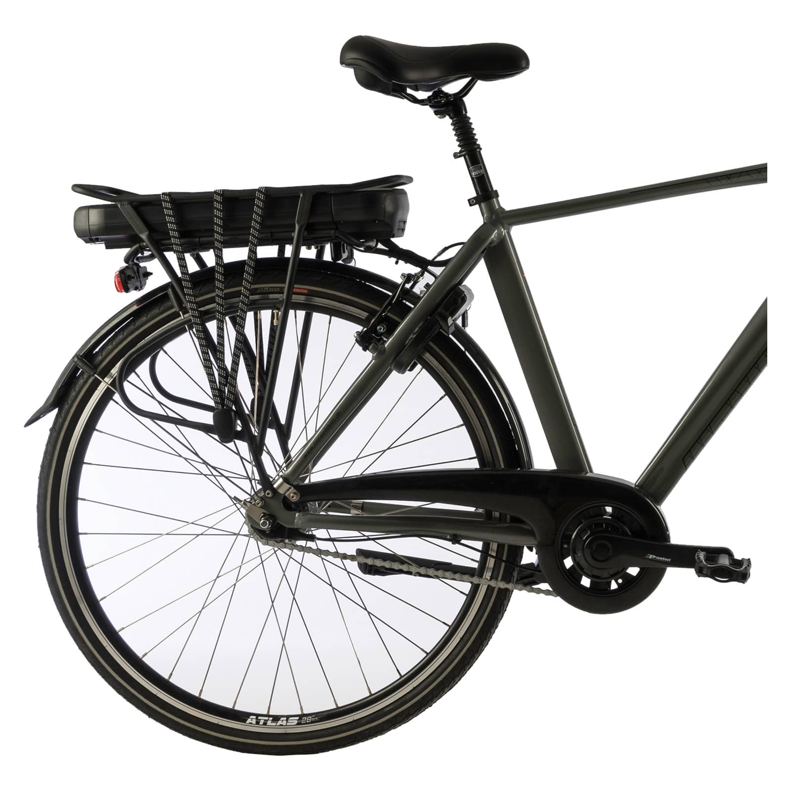Bicicleta Electrica Corwin 28321 - 28 Inch, 490 mm, Gri lucios