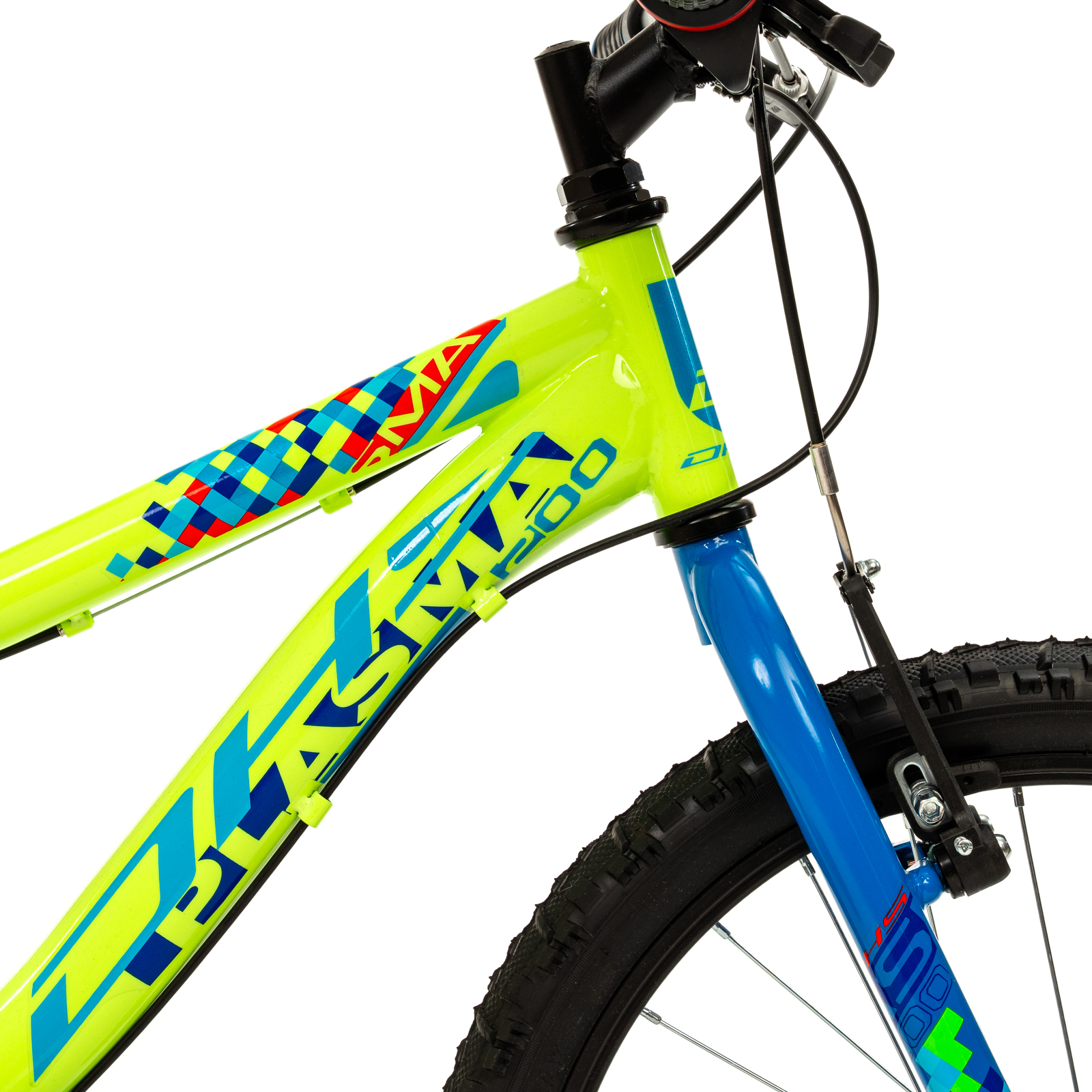 Bicicleta Copii DHS Plasma - 20 Inch, Galben
