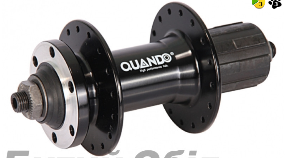 Ciclism - Butuc spate KT K68R, aluminiu, 32H, 135 mm, caseta 8/9 viteze, prindere disc, eliberare rapida, negru