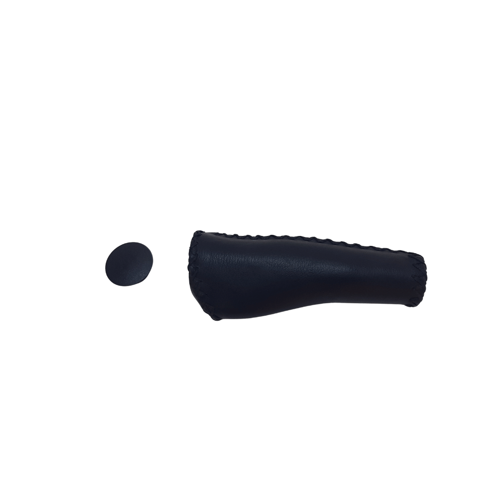 Ciclism - Manson stanga VLG-649-2AD2, cu colier, 135 mm, piele, negru