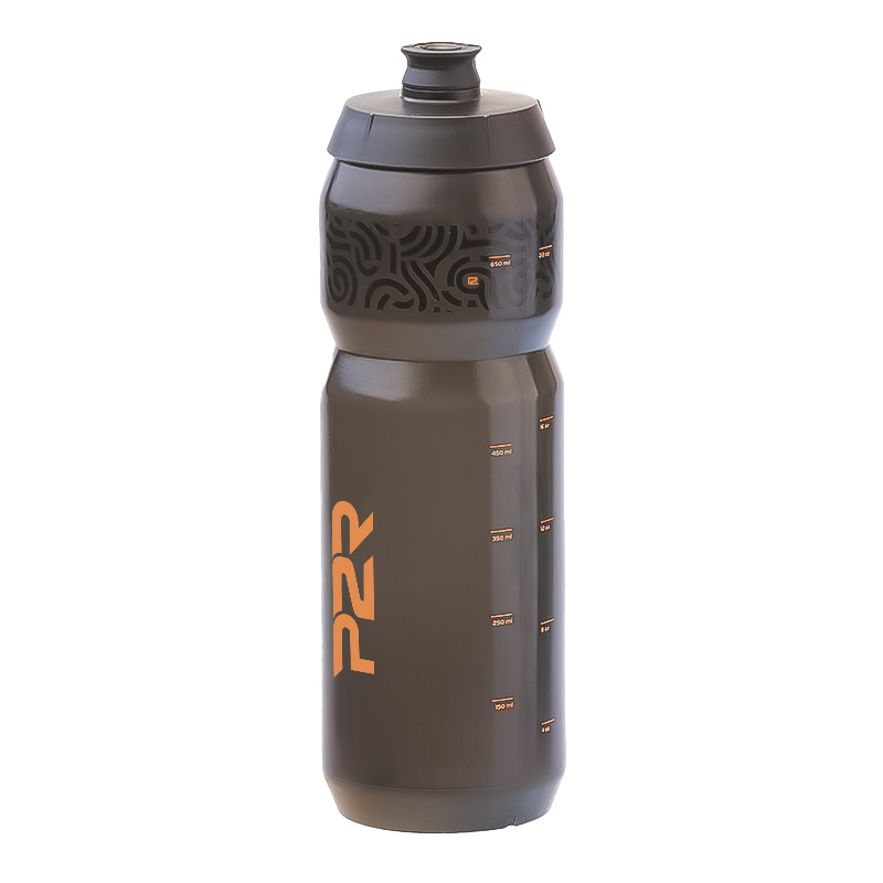Bidoane si suporti bicicleta - Bidon Apa P2R AQUILA 750 ml wave, Negru-Portocaliu