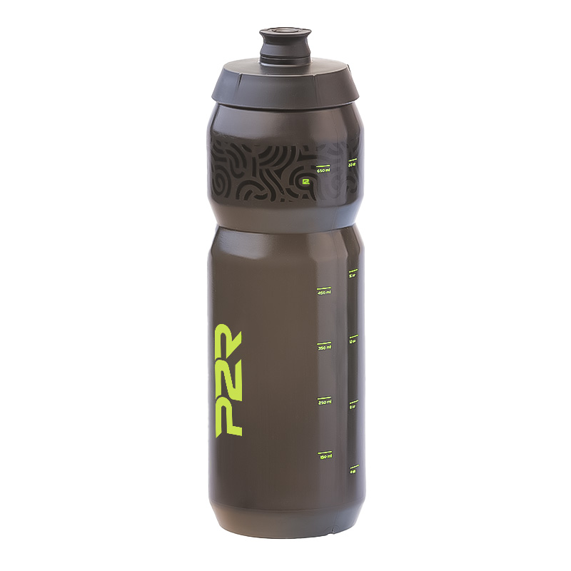 Bidoane si suporti bicicleta - Bidon Apa P2R AQUILA 750 ml wave, Negru-Verde neon
