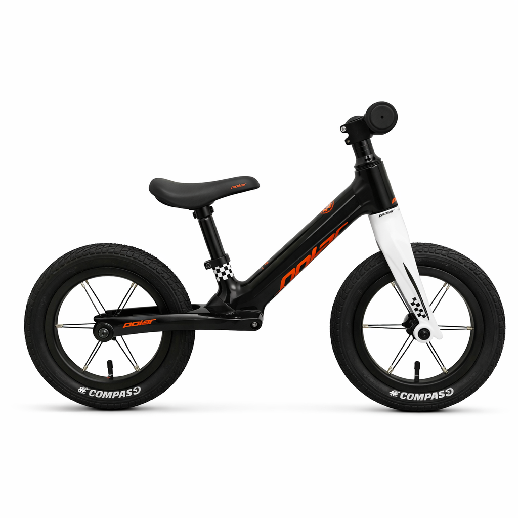 Biciclete - Bicicleta Copii Polar FUZZY- 12 Inch, Negru