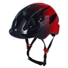 Casca Ciclism Copii P2R MASCOT - 52-56 cm, S, Negru-Rosu