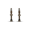 Valva Tubeless bicicleta P2R TV46BR, AL, 46mm, Bronz (OEM)