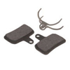Placute Frana Disc Bicicleta Fibrax Ash911, Semi-Organice - Negru