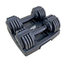 Set Gantere Reglabile Dhs 5014 - 2 X 6 Kg, Negru