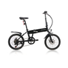 Bicicleta Electrica Pliabila Devron 20201 - 20 inch, S, Negru