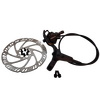Frana hidraulica disc fata Tektro HD-M285, furtun 800mm, maneta 2 degete, cu disc 160mm, Post Mount, Negru