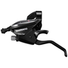 Maneta schimbator si frana stanga Shimano ST EF510 L, 3 viteze, cablu 1800 mm, negru