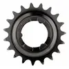 Pinion ASMGEAR19LP, 19 dinti, offset, pentru butuci cu viteze, negru