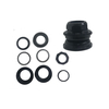 Set cuvete MH 308E, inaltime: 18,2 mm, dimensiuni: 25,4 × 44 × 30 mm, argintiu