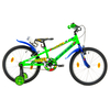 Bicicleta Copii DHS Football - 20 Inch, Verde