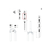 Cartus compresie furca rockshox xc30 b3-b4 (2018-2020)/judy tk b1