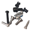 07 X9 Rd Composite Cage Screw/Bolt Kit - Silver-Black