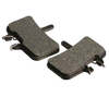 Placute Frana Disc Bicicleta Fibrax Ash920, Semi-Organice - Negru