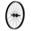 Roata Spate Bicicleta BMX Cerurim, Janta Simpla, 20 inch, 406X25, Negru