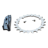 HammerSchmidt Chain Ring/Guide - 22 T, Silver