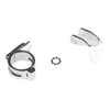 Pushloc Right Horizontal Clamp, Lever Assy - Silver