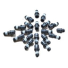 Rebound Shaft Bolt/C-Clip, w/ Thread Patch - SIlver