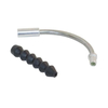 Ghidaj Forma J-Pipa Cablu V-Brake Fibrax Fcb2290 - Argintiu