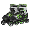 Role Adulti, Reglabile Marko, L 39-42, Negru-Verde, Marime produs: 39-42